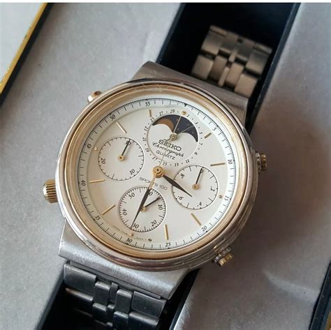 seiko moonphase chronograph.